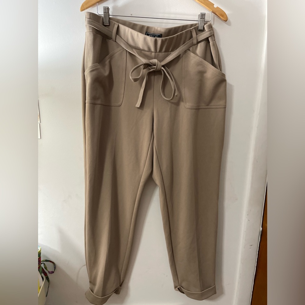 Beige work pants